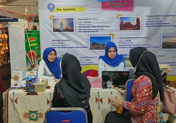 DPMPTSP Kota Serang Mudahkan Pengurusan NIB bagi UMKM di Kota Serang Fair 2024