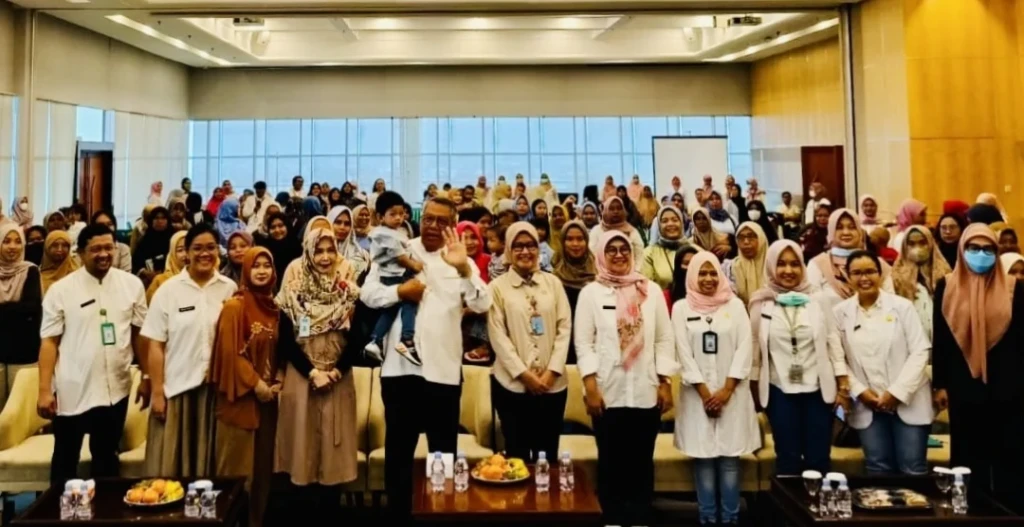 Dinkes Tangsel Gelar Pemeriksaan Kesehatan Ibu Hamil dalam Rangka Peringatan Pekan ASI dan Gerakan Cegah Stunting
