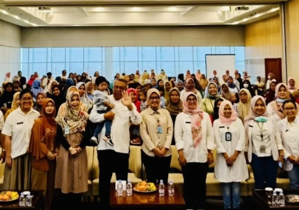 Dinkes Tangsel Gelar Pemeriksaan Kesehatan Ibu Hamil dalam Rangka Peringatan Pekan ASI dan Gerakan Cegah Stunting