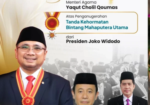 Apresiasi & Tasyakuran Kanwil Kemenag Provinsi Banten Atas Penganugerahan Tanda Kehormatan Bintang Mahaputera Utama kepada Menteri Agama