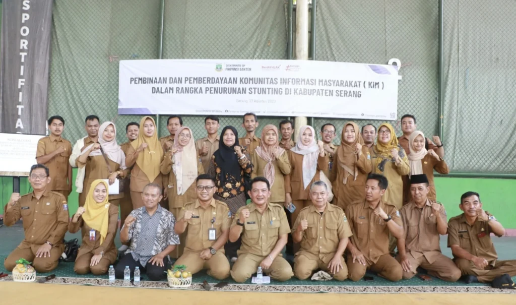 KIM Bersinergi dengan Diskominfosatik Serang untuk Tekan Angka Stunting di Desa