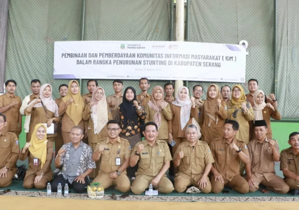 KIM Bersinergi dengan Diskominfosatik Serang untuk Tekan Angka Stunting di Desa