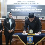 DPRD Kabupaten Serang Sahkan Empat Raperda Menjadi Perda dalam Rapat Paripurna