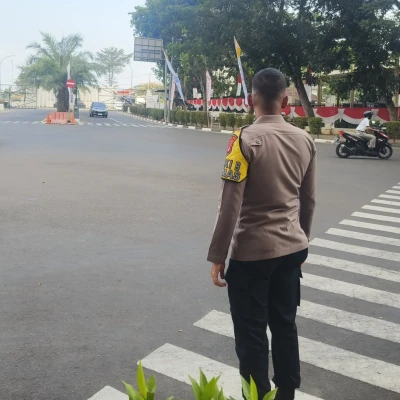 Sinergi Pemerintah dan Aparat Amankan Kunjungan Wapres Ma'ruf Amin dalam Sosialisasi Sertifikasi Halal di Banten