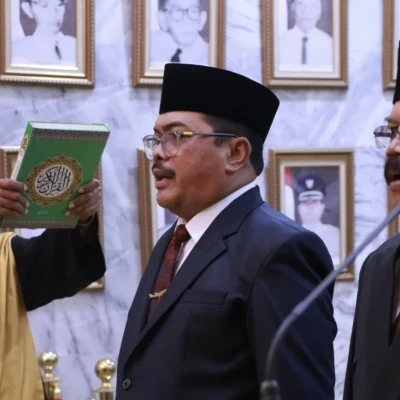 Bupati Serang Lantik Rudy Suhartanto sebagai Pj Sekda Kabupaten Serang, Haryadi Jadi Asda 1