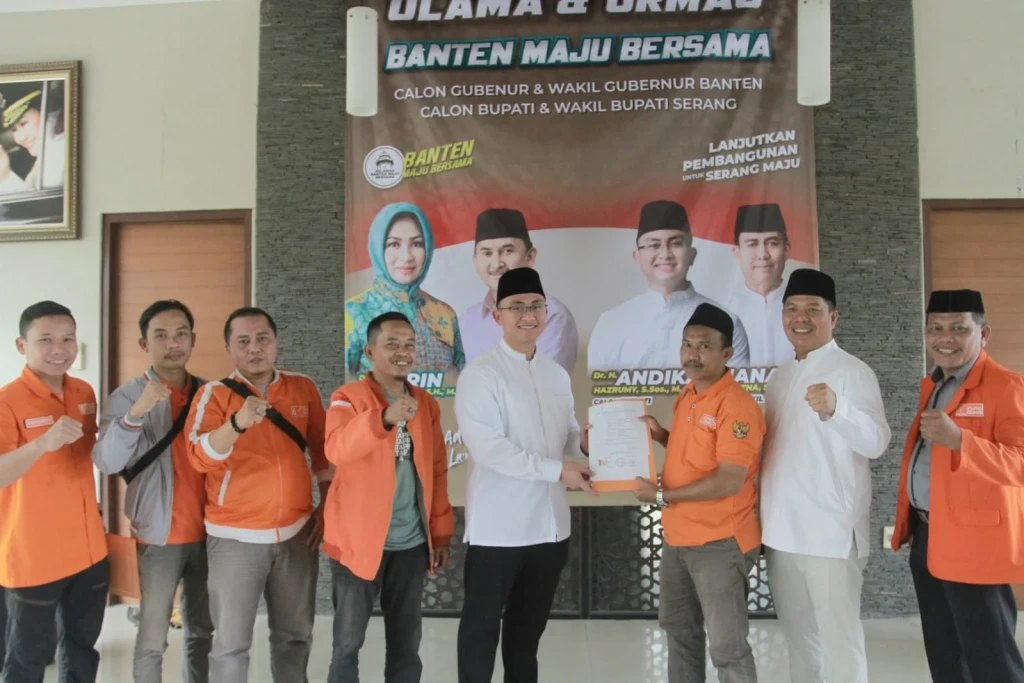 Partai Buruh Resmi Dukung Andika-Nanang di Pilkada Serang 2024