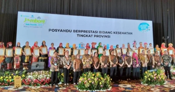 Posyandu Bungur 1 Raih Penghargaan Posyandu Berprestasi di Bidang Kesehatan 2024