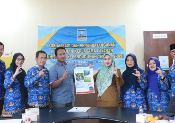 Pemkab Serang Luncurkan Program Balung Anak untuk Permudah Pengurusan Adminduk