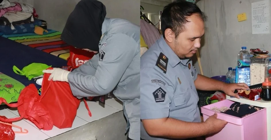 Rutan Serang Gelar Penggeledahan Menyeluruh untuk Tingkatkan Keamanan dan Cegah Penyalahgunaan Narkoba
