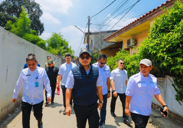 Program Tangsel Terang Pasang 428 Titik Lampu di Kecamatan Serpong Utara