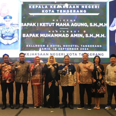 Serah Terima Jabatan Kajari Kota Tangerang: Muhammad Amin Siap Lanjutkan Sinergi dan Inovasi