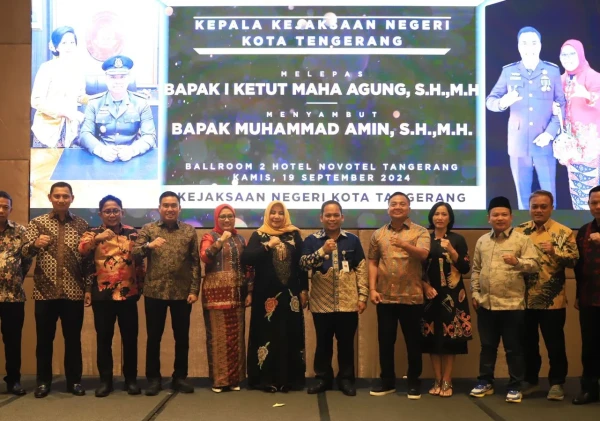 Serah Terima Jabatan Kajari Kota Tangerang: Muhammad Amin Siap Lanjutkan Sinergi dan Inovasi