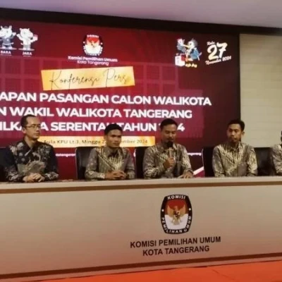 KPU Kota Tangerang Tetapkan Tiga Pasangan Calon Wali Kota dan Wakil Wali Kota, Siap Lanjut ke Pengundian Nomor Urut