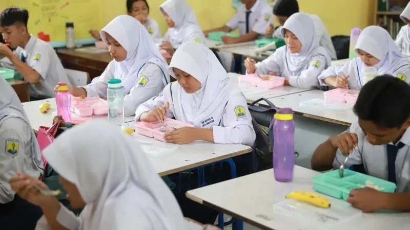 Program Makan Bergizi di SMPN 19 Kota Tangerang Berjalan Lancar dan Terstruktur