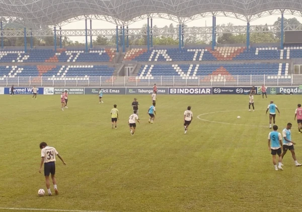 Persikota Tangerang Siap Hadapi PSPS Pekanbaru Setelah Latihan Intensif di Stadion Benteng Reborn
