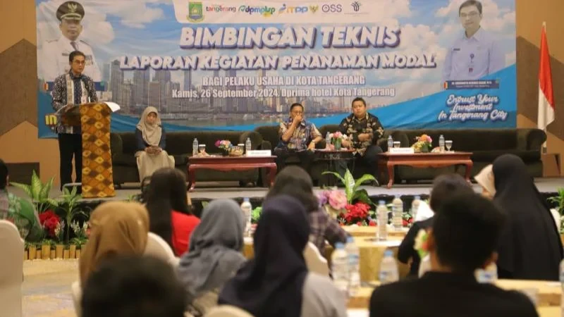 Pemkot Tangerang Targetkan Investasi Rp14,39 Triliun di 2024, Gelar Bimbingan Teknis LKPM untuk Pelaku Usaha