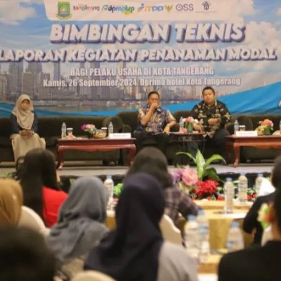 Pemkot Tangerang Targetkan Investasi Rp14,39 Triliun di 2024, Gelar Bimbingan Teknis LKPM untuk Pelaku Usaha