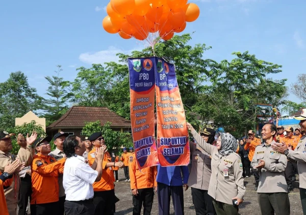 Pemprov Banten Gelar Apel Kebencanaan untuk Tingkatkan Kesiapsiagaan dan Inovasi Penanggulangan Bencana