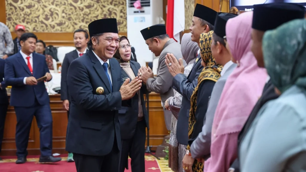 Pj Gubernur Banten Hadiri Peresmian Pimpinan DPRD Kabupaten Serang Periode 2024-2029