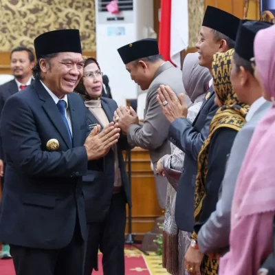 Pj Gubernur Banten Hadiri Peresmian Pimpinan DPRD Kabupaten Serang Periode 2024-2029
