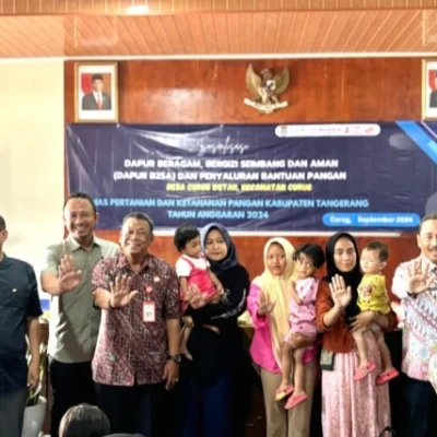 DPKP Kabupaten Tangerang Kampanyekan Gerakan Stop Boros Pangan melalui Program Bantuan Dapur B2SA 2024
