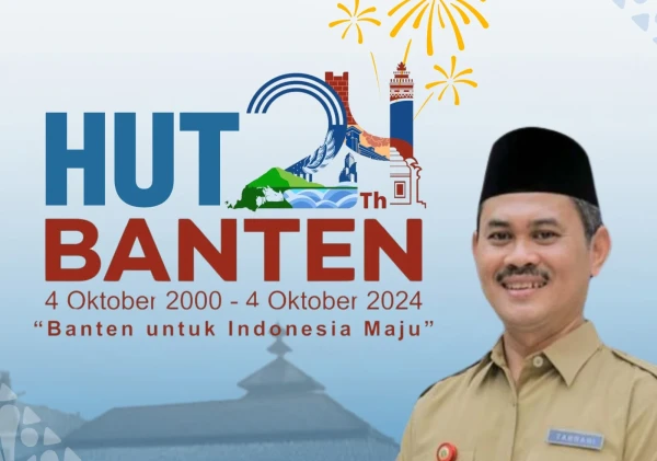 Kepala Dinas Pendidikan dan Kebudayaan Provinsi Banten, Dr. H. Tabrani, M.Pd. Ucapkan Selamat Dirgahayu ke-24 untuk Provinsi Banten dengan Semangat "Banten untuk Indonesia Maju