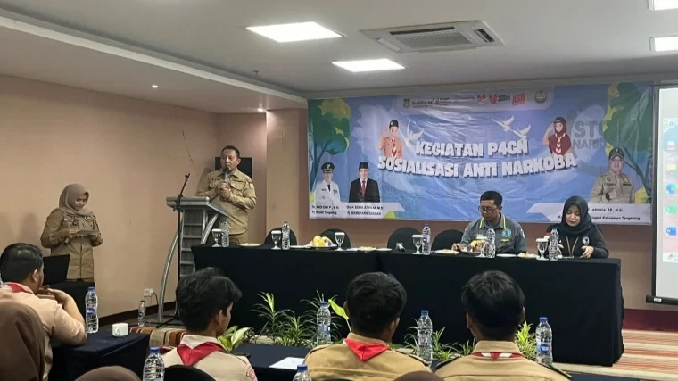 Kesbangpol Kabupaten Tangerang Gandeng Pramuka Cegah Penyalahgunaan Narkoba di Kalangan Remaja
