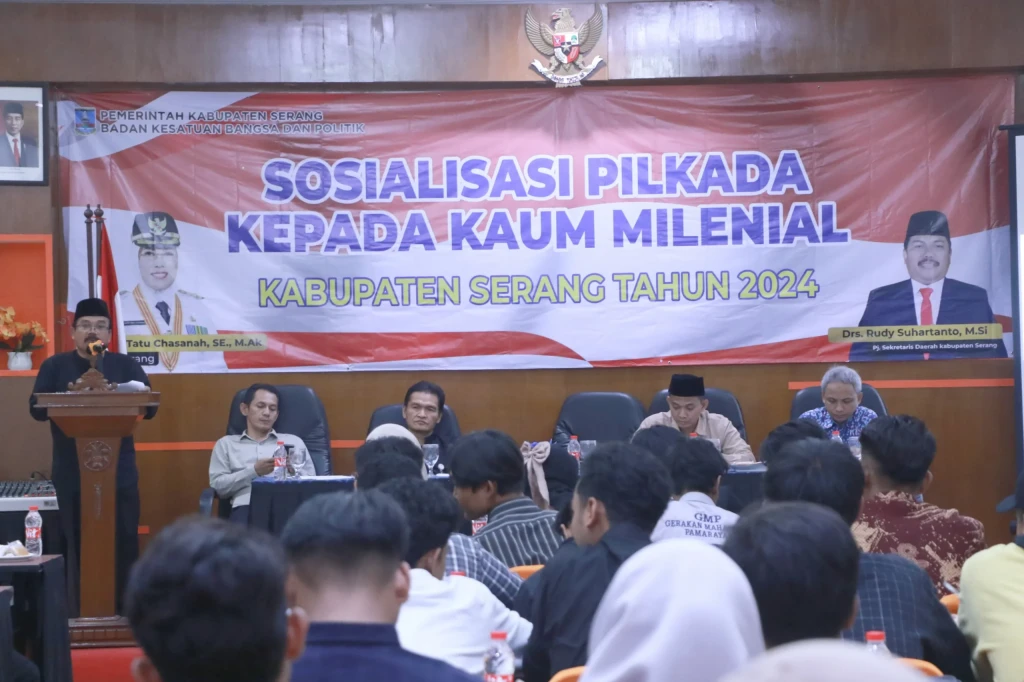 Pemkab Serang Ajak Kaum Milenial Sukseskan Pilkada 2024 dengan Tingkatkan Partisipasi Pemilih