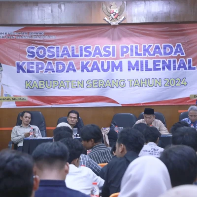 Pemkab Serang Ajak Kaum Milenial Sukseskan Pilkada 2024 dengan Tingkatkan Partisipasi Pemilih