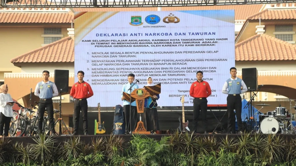 Pemkot Tangerang Gencarkan Pembinaan Pelajar untuk Cegah Tawuran dan Wujudkan Generasi Indonesia Emas 2045