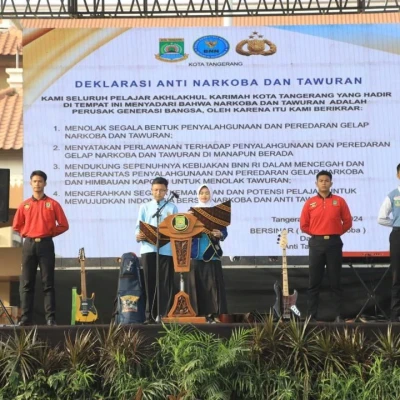Pemkot Tangerang Gencarkan Pembinaan Pelajar untuk Cegah Tawuran dan Wujudkan Generasi Indonesia Emas 2045