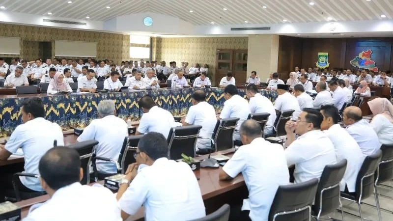 Pemkot Tangerang Gelar Rapat Evaluasi Kewilayahan, Fokus Antisipasi Banjir dan Pengelolaan Sampah