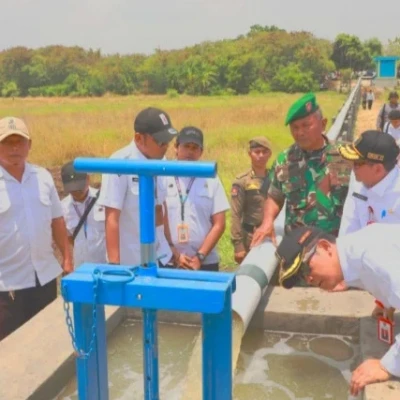Pj Bupati Tangerang Resmikan Daerah Irigasi di Kecamatan Kemiri untuk Tingkatkan Produktivitas Pertanian