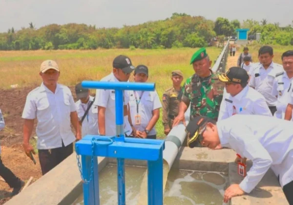 Pj Bupati Tangerang Resmikan Daerah Irigasi di Kecamatan Kemiri untuk Tingkatkan Produktivitas Pertanian
