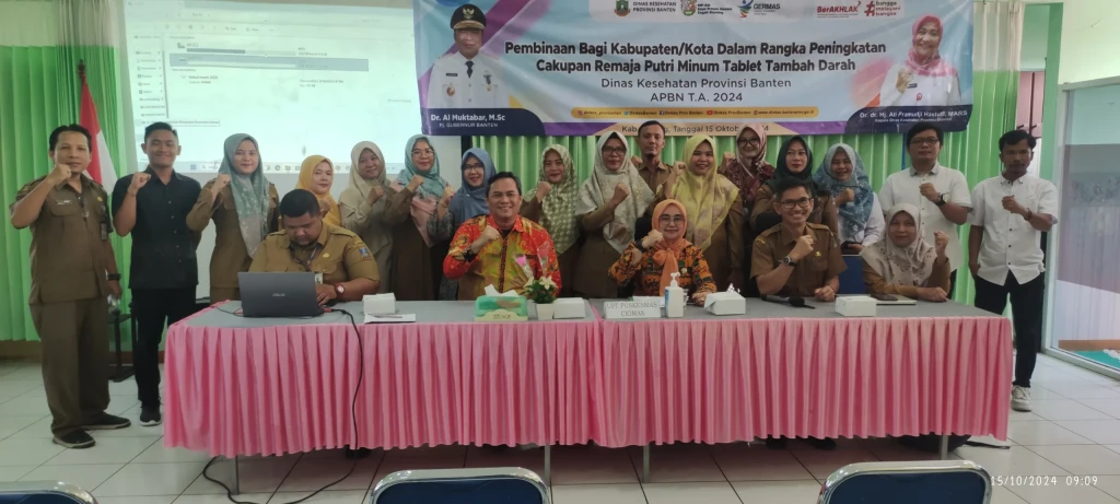 Dinas Kesehatan Provinsi Banten Gencarkan Sosialisasi Tablet Tambah Darah untuk Tingkatkan Kesehatan Remaja Putri
