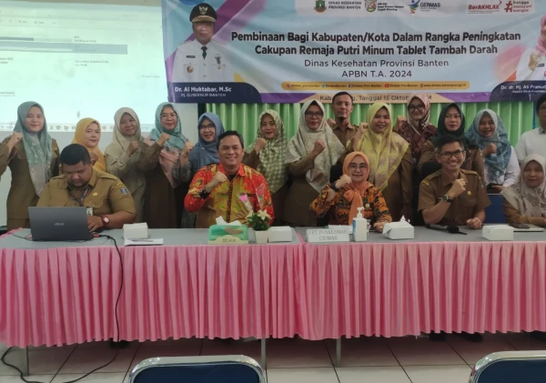 Dinas Kesehatan Provinsi Banten Gencarkan Sosialisasi Tablet Tambah Darah untuk Tingkatkan Kesehatan Remaja Putri