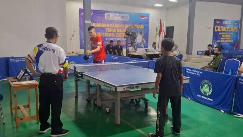 Kejurcab Tenis Meja Kota Tangerang 2024: Langkah Awal Majukan Atlet Disabilitas Menuju Prestasi