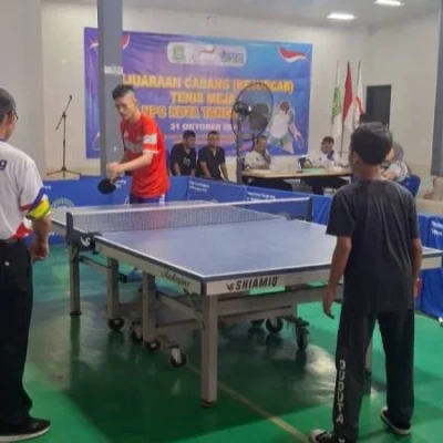 Kejurcab Tenis Meja Kota Tangerang 2024: Langkah Awal Majukan Atlet Disabilitas Menuju Prestasi