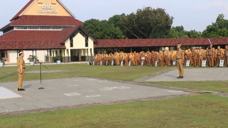 ASN Diimbau Waspada Cuaca Ekstrem dan Dukung Suksesnya Pilkada Kabupaten Tangerang