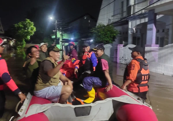 BPBD Tangsel Perkuat Upaya Taktis dan Preventif Hadapi Banjir Akibat Hujan Deras