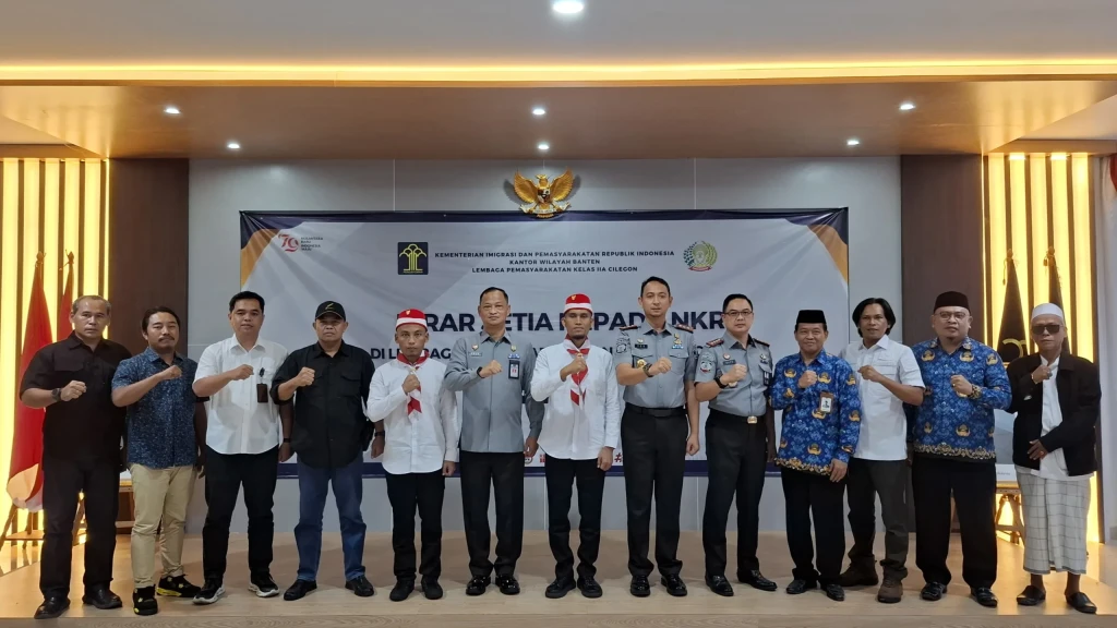Dua Narapidana Terorisme di Lapas Cilegon Ikrar Setia kepada NKRI