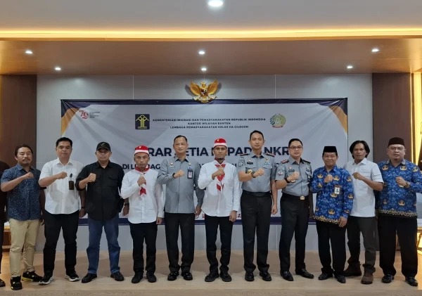 Dua Narapidana Terorisme di Lapas Cilegon Ikrar Setia kepada NKRI