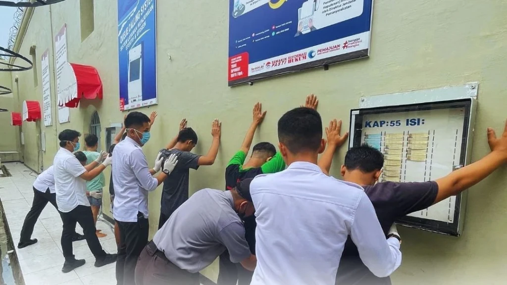 Sidak di Rutan Kelas IIB Serang: Komitmen Ciptakan Lingkungan Aman dan Bebas Barang Terlarang
