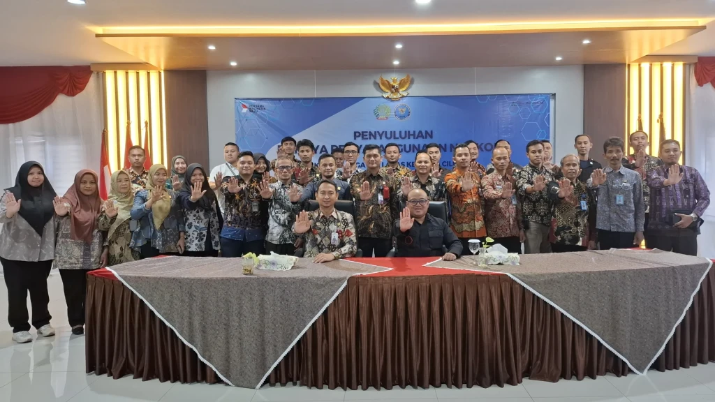 Lapas Kelas IIA Cilegon Gelar Penyuluhan Bahaya Narkoba untuk Pegawai