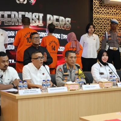 Polda Banten dan Polres Jajaran Ungkap Tiga Kasus Besar Tindak Pidana Perdagangan Orang (TPPO)