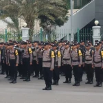Polres Lebak Gelar Apel Pergeseran Pasukan PAM TPS untuk Pengamanan Pilkada Serentak 2024