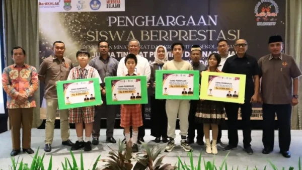 Dinas Pendidikan Kabupaten Tangerang Apresiasi Siswa Berprestasi di Ajang OSN, FLS2N, dan O2SN 2024