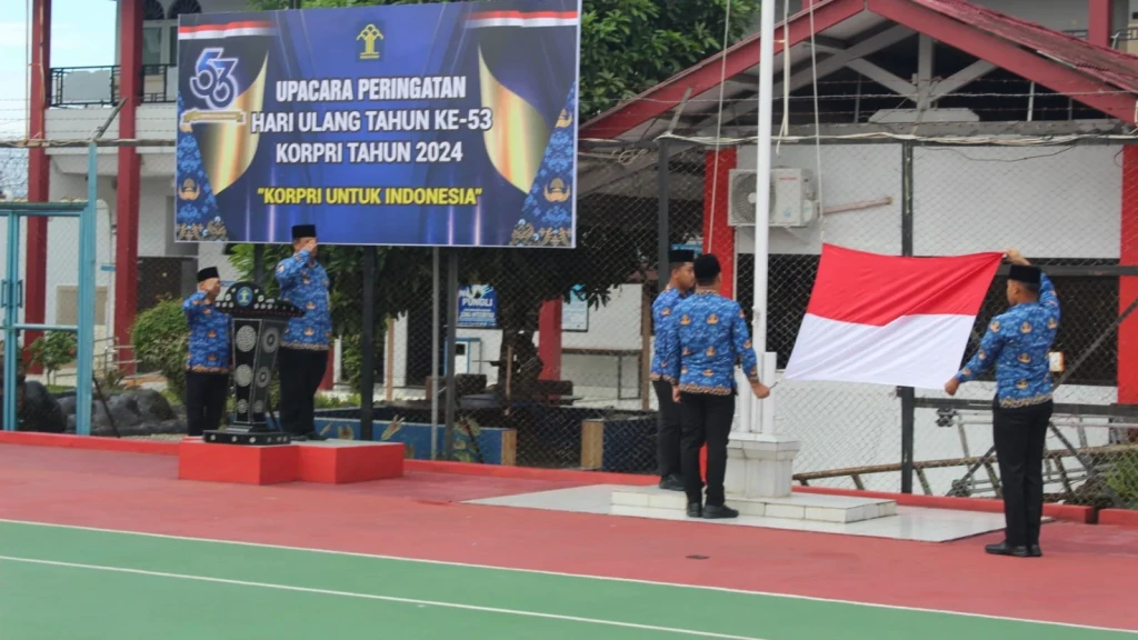 Lapas Kelas IIA Serang Gelar Upacara Peringatan HUT Korpri ke-53