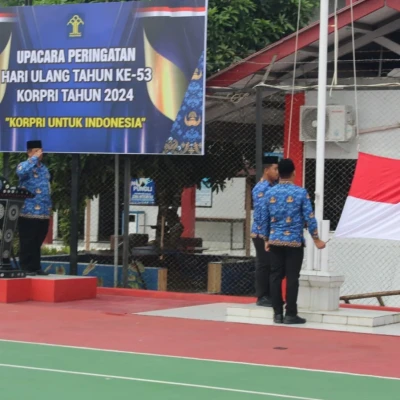 Lapas Kelas IIA Serang Gelar Upacara Peringatan HUT Korpri ke-53