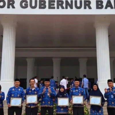 DPKP Kabupaten Tangerang Raih Penghargaan Sistem Manajemen Pengawasan Keamanan Pangan Segar dengan Predikat Sangat Baik